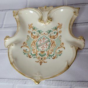 Vintage Lenox Coat of Arms Crest Shield Dish